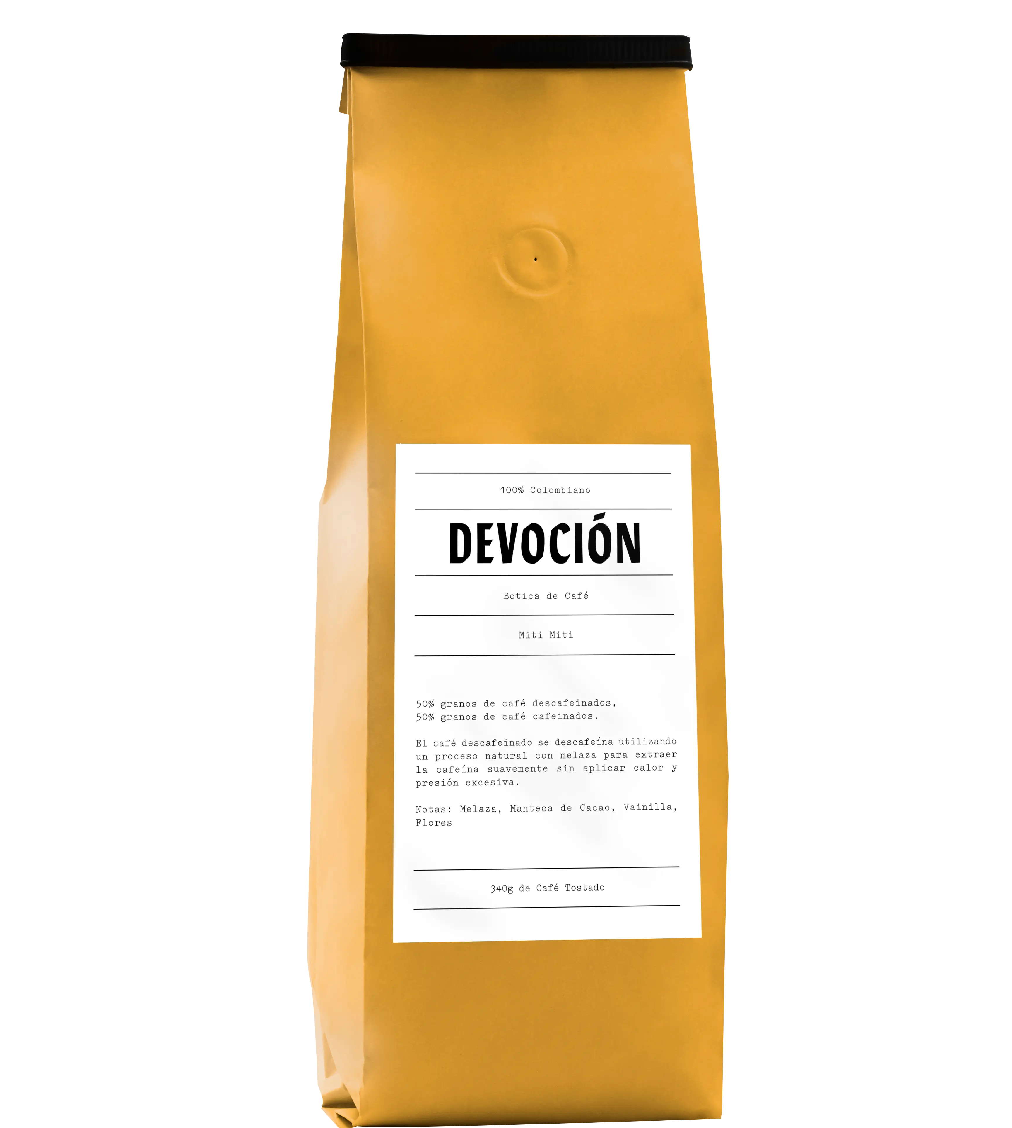 Miti Miti – Café Medio Descafeinado Half-Caff | 100% Colombiano ...