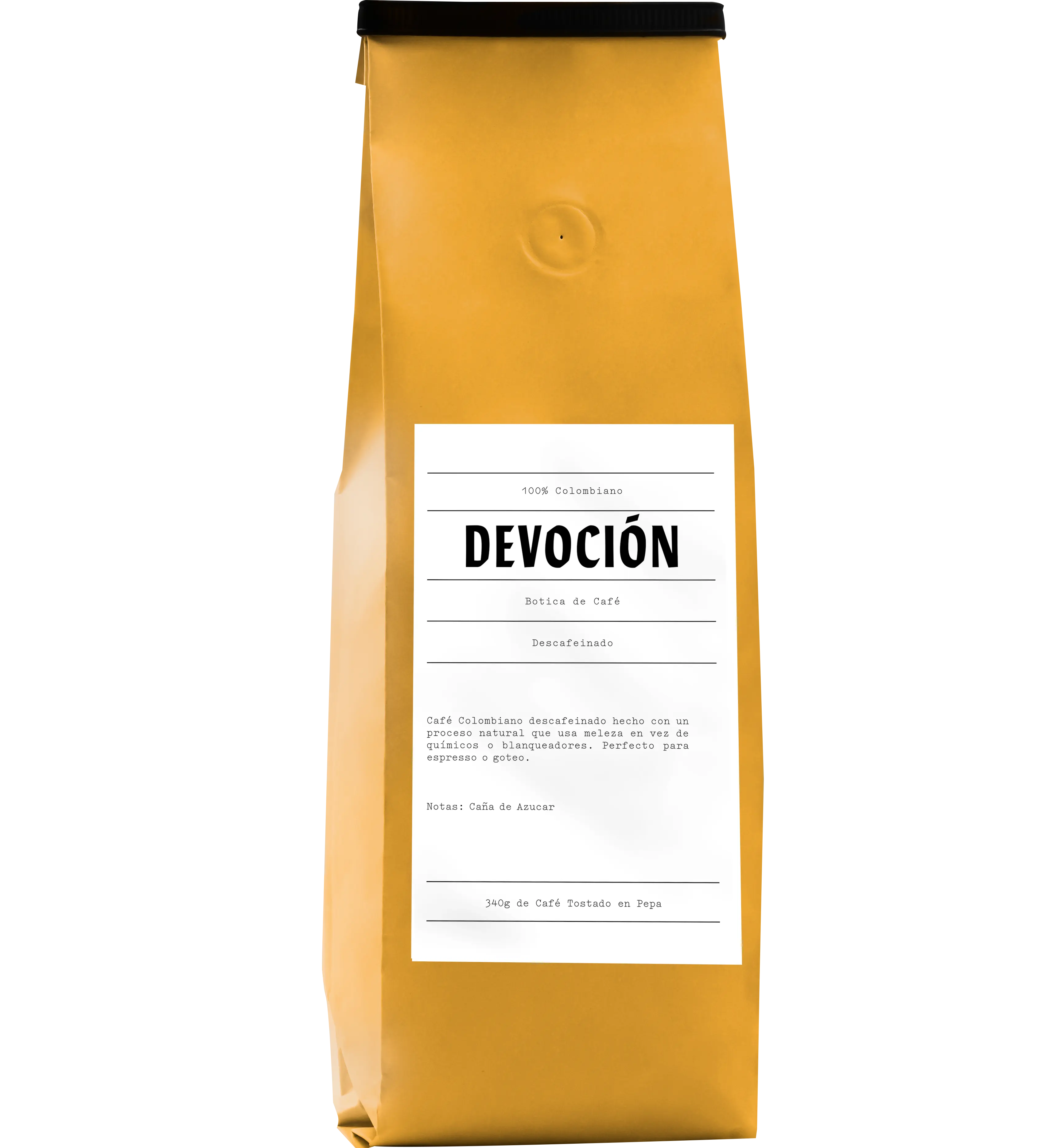 DESCAFEINADO-340 gramos-Devoción Colombia
