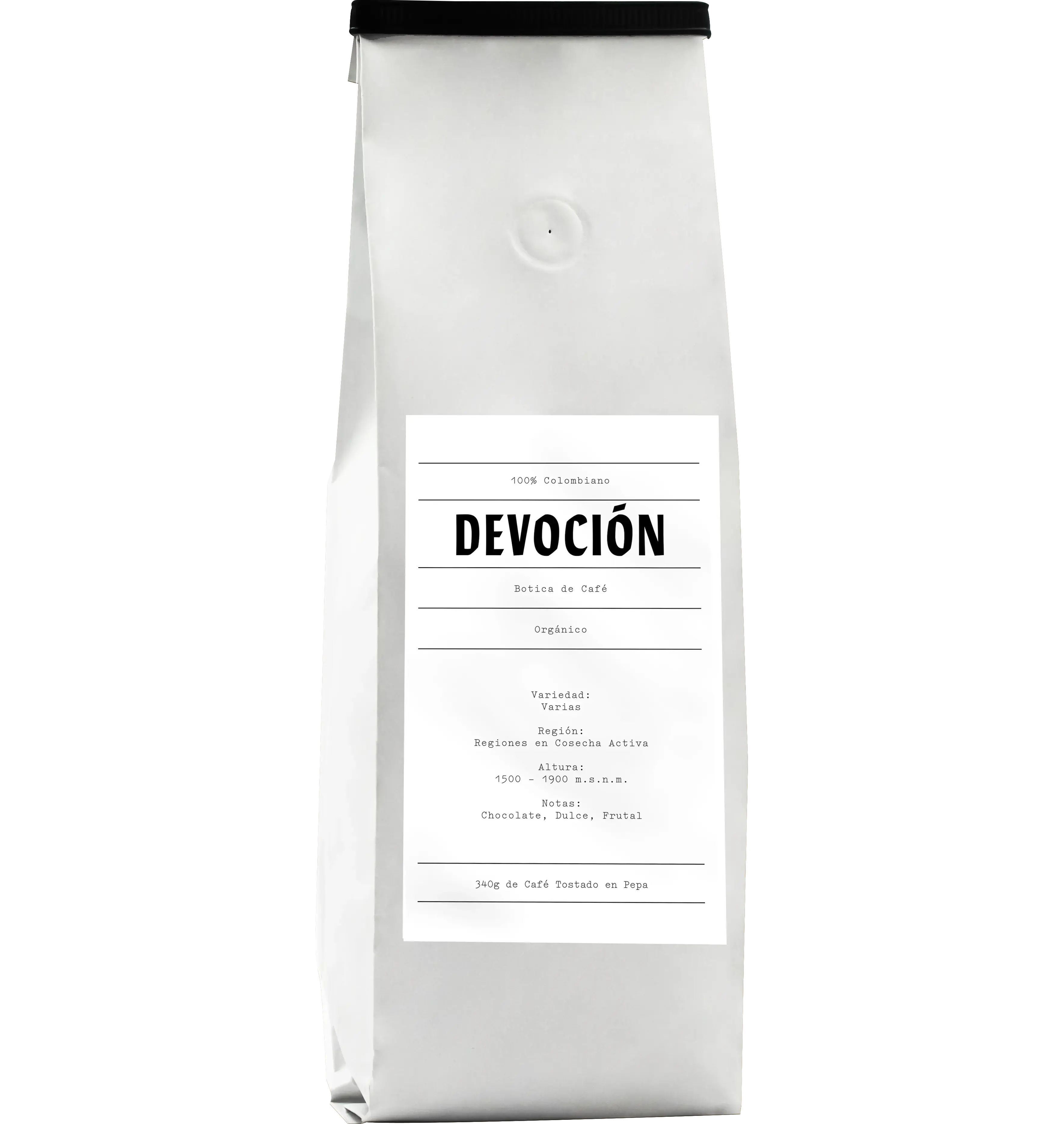 ORGÁNICO-340 gramos-Devoción Colombia